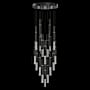 Fine Art Handcrafted Lighting Antonia 7 Light 31" Wide LED Multi Light Pendant Black / Nickel / No Skin