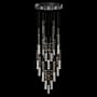 Fine Art Handcrafted Lighting Antonia 7 Light 31" Wide LED Multi Light Pendant Black / Nickel / Charcoal