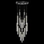 Fine Art Handcrafted Lighting Antonia 7 Light 31" Wide LED Multi Light Pendant Black / Nickel / Smoke