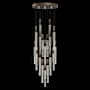 Fine Art Handcrafted Lighting Antonia 7 Light 31" Wide LED Multi Light Pendant Bronze / Brass / Smoke