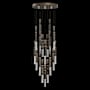 Fine Art Handcrafted Lighting Antonia 7 Light 31" Wide LED Multi Light Pendant Bronze / Nickel / Charcoal