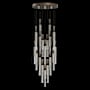 Fine Art Handcrafted Lighting Antonia 7 Light 31" Wide LED Multi Light Pendant Bronze / Nickel / Smoke