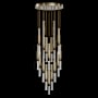 Fine Art Handcrafted Lighting Antonia 7 Light 31" Wide LED Multi Light Pendant Ombre Bronze / Brass / No Skin
