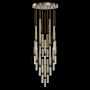 Fine Art Handcrafted Lighting Antonia 7 Light 31" Wide LED Multi Light Pendant Ombre Bronze / Nickel / No Skin