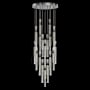 Fine Art Handcrafted Lighting Antonia 7 Light 31" Wide LED Multi Light Pendant Ombre Silver / Nickel / Smoke