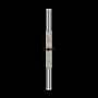 Fine Art Handcrafted Lighting Antonia 34" Tall LED Wall Sconce Black / Brass / Smoke