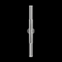Fine Art Handcrafted Lighting Antonia 34" Tall LED Wall Sconce Silver Leaf / Nickel / No Skin