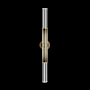Fine Art Handcrafted Lighting Antonia 34" Tall LED Wall Sconce Ombre Bronze / Brass / No Skin