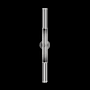 Fine Art Handcrafted Lighting Antonia 34" Tall LED Wall Sconce Ombre Silver / Nickel / No Skin