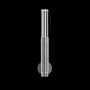 Fine Art Handcrafted Lighting Antonia 22" Tall LED Wall Sconce Silver Leaf / Nickel / No Skin