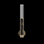 Fine Art Handcrafted Lighting Antonia 22" Tall LED Wall Sconce Ombre Bronze / Brass / Charcoal