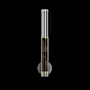 Fine Art Handcrafted Lighting Antonia 22" Tall LED Wall Sconce Ombre Silver / Brass / Charcoal