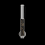 Fine Art Handcrafted Lighting Antonia 22" Tall LED Wall Sconce Ombre Silver / Nickel / Charcoal