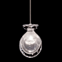 Fine Art Handcrafted Lighting Essence 7" Wide LED Mini Pendant Gold / Clear