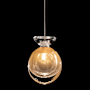 Fine Art Handcrafted Lighting Essence 7" Wide LED Mini Pendant Gold / Gold