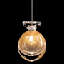 Fine Art Handcrafted Lighting Essence 7" Wide LED Mini Pendant Silver / Gold