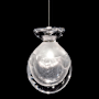 Fine Art Handcrafted Lighting Essence 7" Wide LED Mini Pendant Gold / Clear