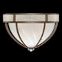 Fine Art Handcrafted Lighting Mirage 3 Light 19" Wide LED Flush Mount Bowl Ceiling Fixture Bronze / Nickel / Coco