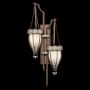 Fine Art Handcrafted Lighting Mirage 2 Light 42" Tall LED Wall Sconce Bronze / Nickel / Coco