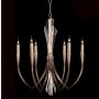 Fine Art Handcrafted Lighting Trevi 6 Light 26" Wide Crystal Candle Style Chandelier Gold