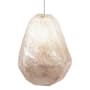 Fine Art Handcrafted Lighting Natural Inspirations 5" Wide LED Crystal Mini Pendant Silver Leaf