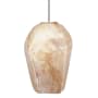 Fine Art Handcrafted Lighting Natural Inspirations 6" Wide LED Crystal Mini Pendant Gold