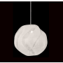 Fine Art Handcrafted Lighting Vesta 7" Wide LED Abstract Mini Pendant Silver