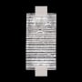 Fine Art Handcrafted Lighting Terra 12" Tall LED Wall Sconce Silver