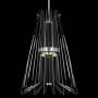 Fine Art Handcrafted Lighting Newton 24" Wide LED Crystal Chandelier Silver Leaf