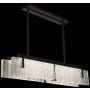 Fine Art Handcrafted Lighting Terra 52" Wide LED Linear Pendant Black