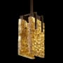 Fine Art Handcrafted Lighting Terra 8" Wide LED Mini Pendant Multi-Colored