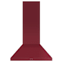 Fisher and Paykel 600 CFM 34 Inch Wide Wall Mounted Range Hood Red