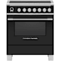 Fisher and Paykel 30 Inch Wide 3.5 Cu. Ft. Free Standing Induction Range Black
