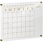 Flash Furniture Grayson 24" x 18" Wall Board with Easy Cleaning Clear / Gold