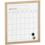Flash Furniture Everette 18" x 18" Wall Board with Dry-Erase Capabilities Light Natural Woodgrain