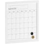 Flash Furniture Everette 18" x 18" Wall Board with Dry-Erase Capabilities White Woodgrain