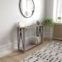 Flash Furniture Bree 43" Wide Engineered Wood Console Entry Table Gray Wash