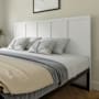 Flash Furniture Hailee King Rubberwood Panel Headboard White