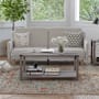 Flash Furniture Bree 40" Wide Engineered Wood Coffee Table Gray Wash