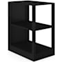 Flash Furniture Kayden 16" Modular MDF Shelving Unit Black