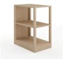 Flash Furniture Kayden 16" Modular MDF Shelving Unit Light Natural
