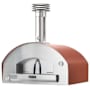 Fontana Forni Firenze Hybrid Gas & Wood Oven Red