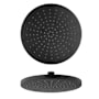 Fortis Brera 1.8 GPM Single Function Rain Shower Head Matte Black