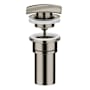 Fortis Scala Pop-Up Drain Assembly for Bathroom Sink - Less Overflow Brushed Nickel