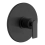 Fortis Vitrina Pressure Balanced Valve Trim Only with Single Lever Handle Matte Black