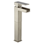 Fortis Scala 1.2 GPM Single Hole Vessel Bathroom Faucet Brushed Nickel