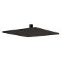 Fortis Abruzzo 1.8 GPM Single Function Rain Shower Head Matte Black