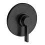 Fortis Brera Volume Control Valve Trim Only with Single Lever Handle - Less Rough In Matte Black