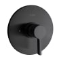 Fortis Brera Pressure Balanced Valve Trim Only with Single Lever Handle Matte Black
