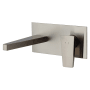 Fortis Abruzzo 1.2 GPM Wall Mounted Centerset Bathroom Faucet Brushed Nickel
